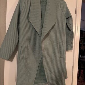 Steve Madden Sage Green Trench Coat